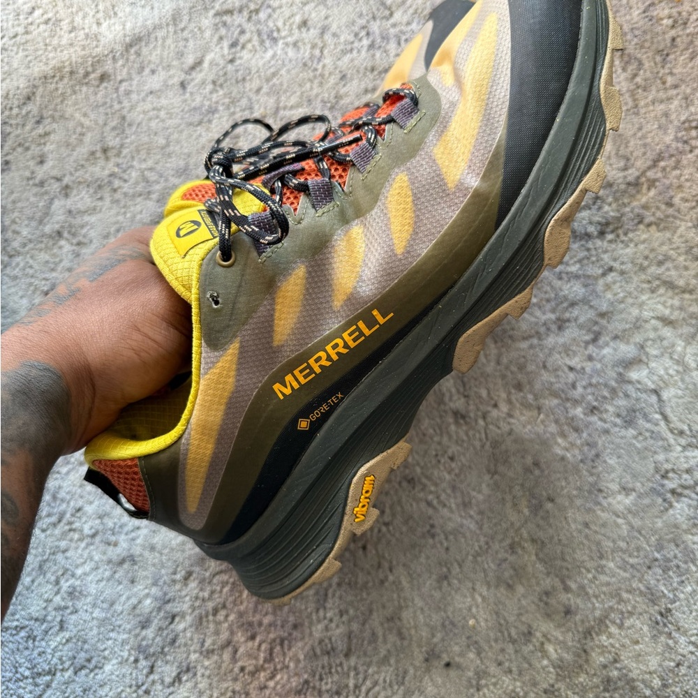 Merrell Yellow Sneakers for Active Lifestyle